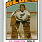 1976-77 O-Pee-Chee #285 Ed Johnston  St. Louis Blues  V12712
