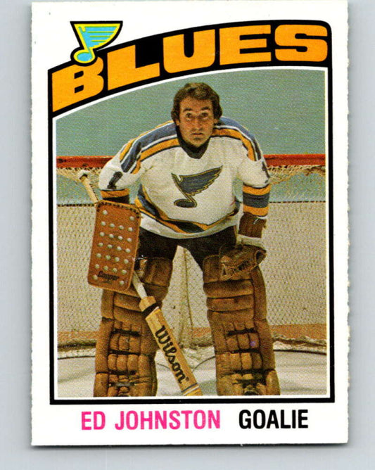 1976-77 O-Pee-Chee #285 Ed Johnston  St. Louis Blues  V12713