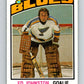 1976-77 O-Pee-Chee #285 Ed Johnston  St. Louis Blues  V12714