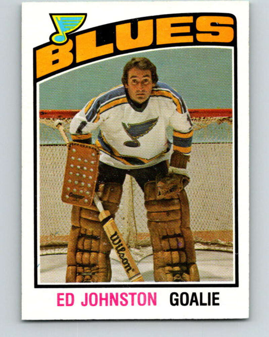 1976-77 O-Pee-Chee #285 Ed Johnston  St. Louis Blues  V12714