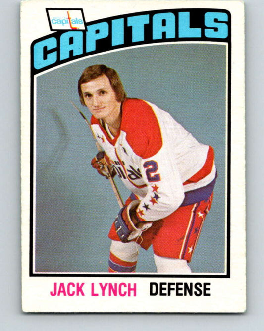 1976-77 O-Pee-Chee #288 Jack Lynch  Washington Capitals  V12722