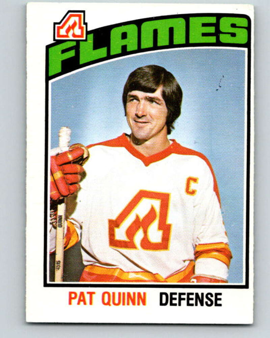 1976-77 O-Pee-Chee #289 Pat Quinn  Atlanta Flames  V12724
