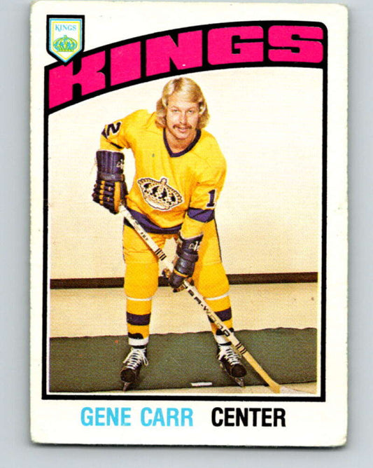 1976-77 O-Pee-Chee #290 Gene Carr  Los Angeles Kings  V12725