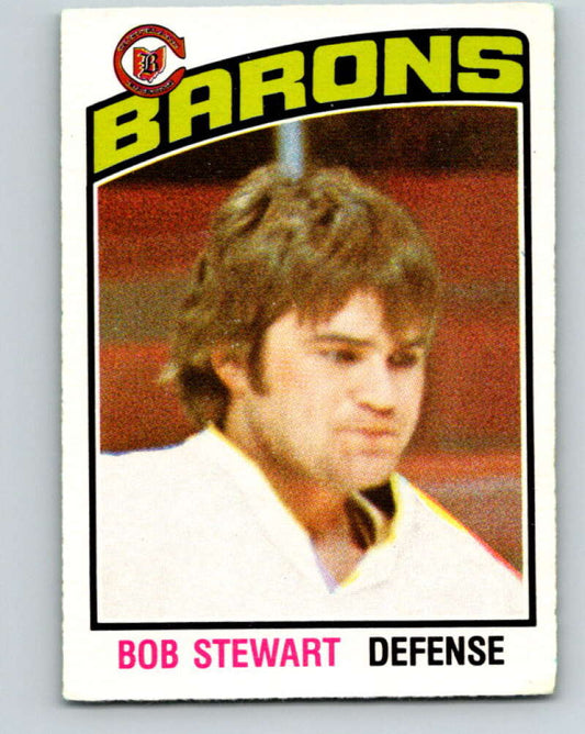 1976-77 O-Pee-Chee #291 Bob Stewart  Cleveland Barons  V12727
