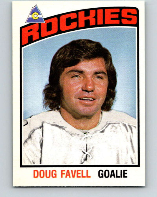 1976-77 O-Pee-Chee #292 Doug Favell  Colorado Rockies  V12729