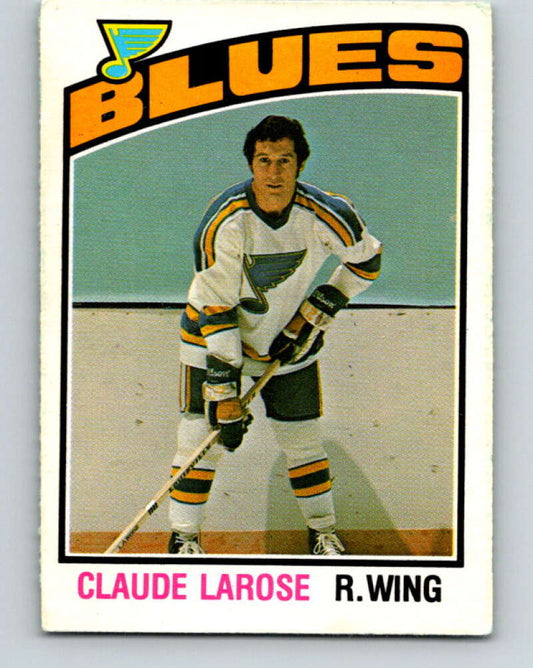 1976-77 O-Pee-Chee #310 Claude Larose  St. Louis Blues  V12761