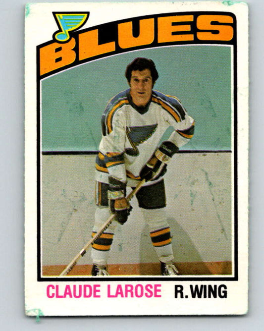 1976-77 O-Pee-Chee #310 Claude Larose  St. Louis Blues  V12762