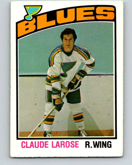1976-77 O-Pee-Chee #310 Claude Larose  St. Louis Blues  V12764