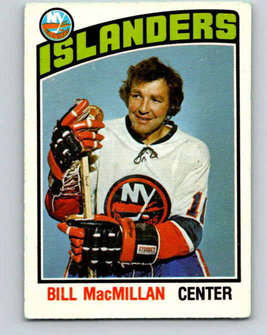 1976-77 O-Pee-Chee #312 Bill MacMillan  New York Islanders  V12768