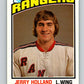1976-77 O-Pee-Chee #315 Jerry Holland  New York Rangers  V12777