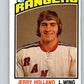1976-77 O-Pee-Chee #315 Jerry Holland  New York Rangers  V12778