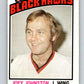 1976-77 O-Pee-Chee #325 Joey Johnston  Chicago Blackhawks  V12796