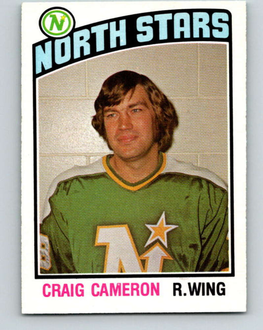 1976-77 O-Pee-Chee #327 Craig Cameron  Minnesota North Stars  V12803