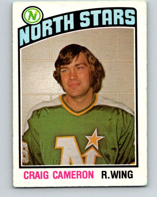 1976-77 O-Pee-Chee #327 Craig Cameron  Minnesota North Stars  V12806