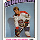 1976-77 O-Pee-Chee #330 John Van Boxmeer RC Rookie Canadiens  V12811