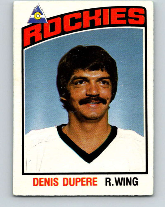 1976-77 O-Pee-Chee #334 Denis Dupere  Colorado Rockies  V12823