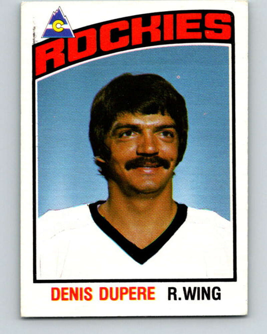 1976-77 O-Pee-Chee #334 Denis Dupere  Colorado Rockies  V12824
