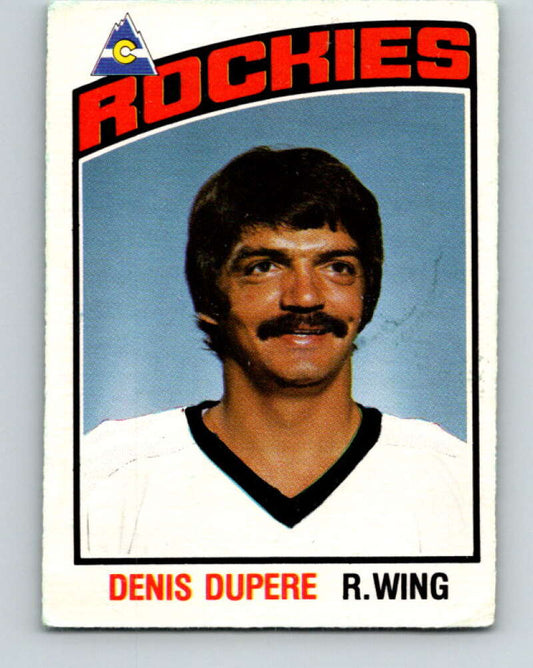 1976-77 O-Pee-Chee #334 Denis Dupere  Colorado Rockies  V12825