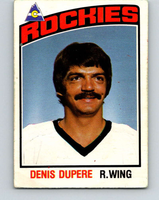 1976-77 O-Pee-Chee #334 Denis Dupere  Colorado Rockies  V12827