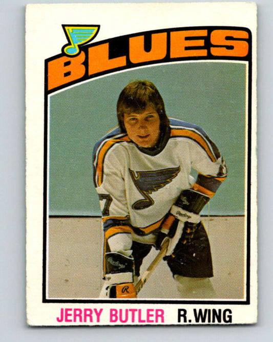 1976-77 O-Pee-Chee #336 Jerry Butler  St. Louis Blues  V12831