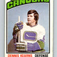 1976-77 O-Pee-Chee #338 Dennis Kearns  Vancouver Canucks  V12834
