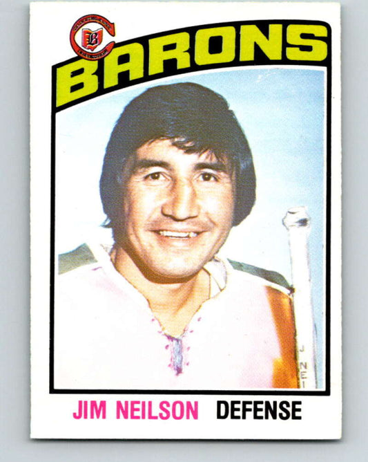 1976-77 O-Pee-Chee #344 Jim Neilson  Cleveland Barons  V12840