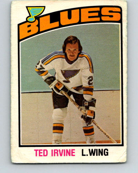 1976-77 O-Pee-Chee #347 Ted Irvine  St. Louis Blues  V12842