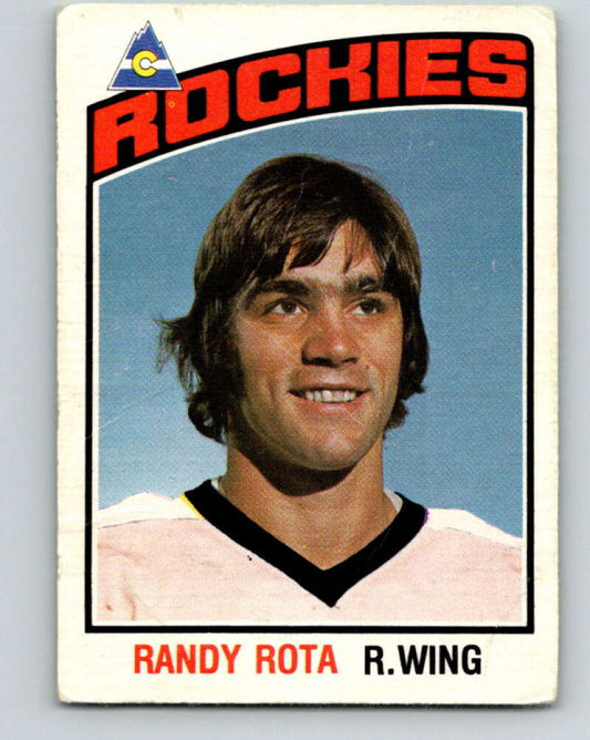 1976-77 O-Pee-Chee #353 Randy Rota  Colorado Rockies  V12853