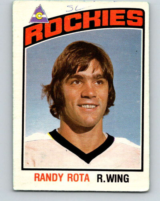 1976-77 O-Pee-Chee #353 Randy Rota  Colorado Rockies  V12854