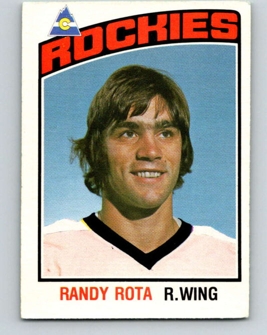 1976-77 O-Pee-Chee #353 Randy Rota  Colorado Rockies  V12855