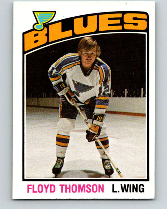 1976-77 O-Pee-Chee #356 Floyd Thomson  St. Louis Blues  V12862
