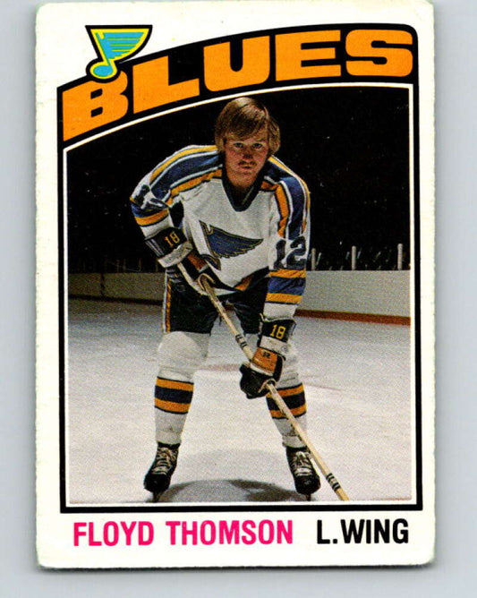 1976-77 O-Pee-Chee #356 Floyd Thomson  St. Louis Blues  V12863
