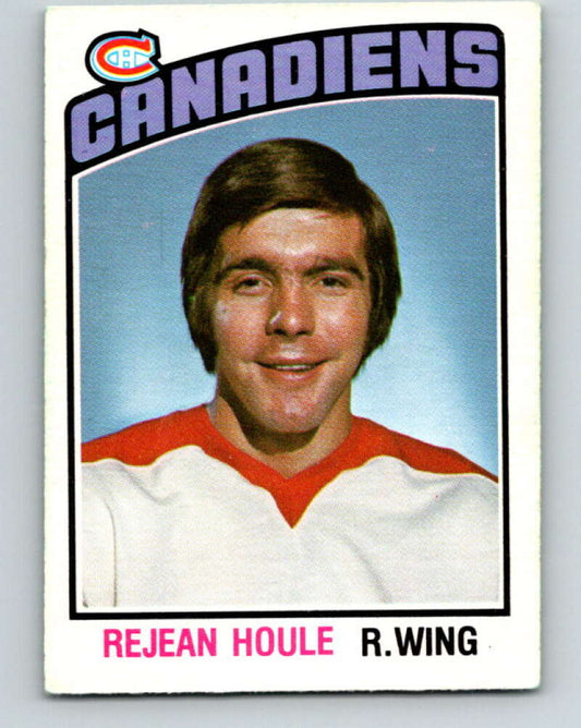 1976-77 O-Pee-Chee #360 Rejean Houle  Montreal Canadiens  V12871