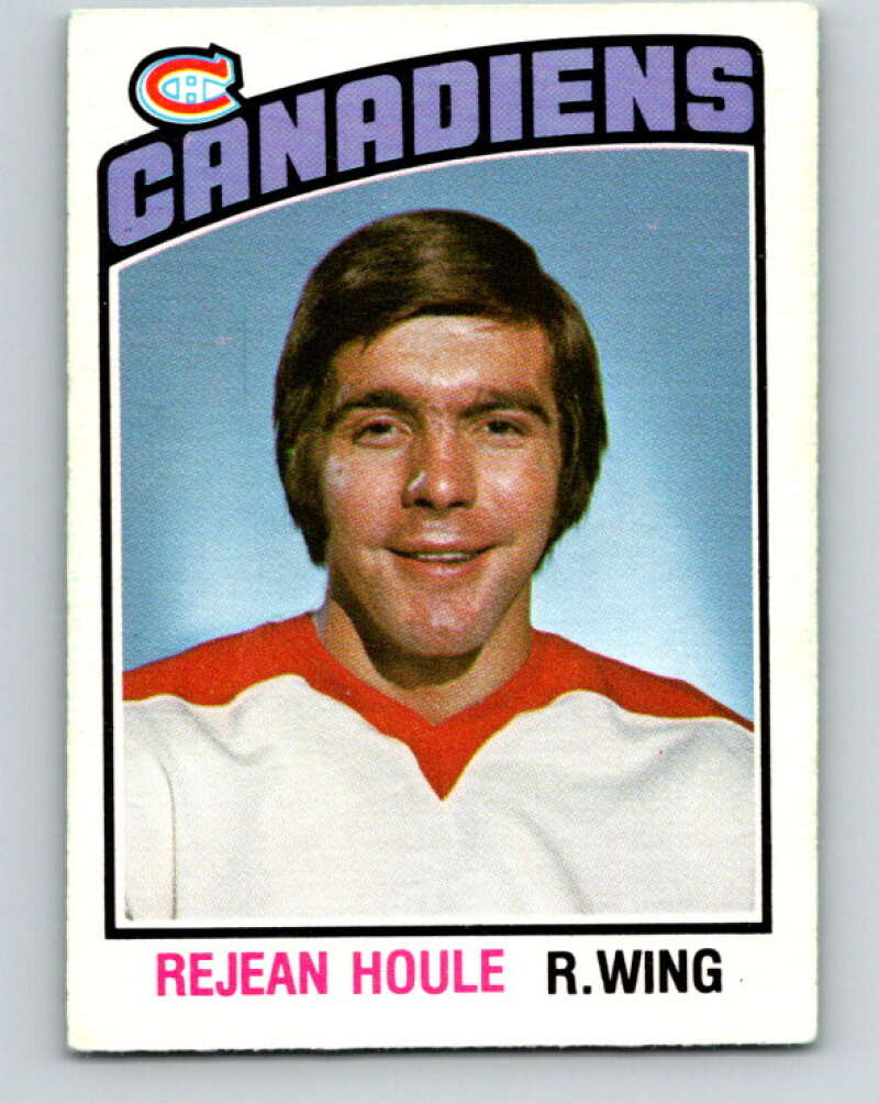 1976-77 O-Pee-Chee #360 Rejean Houle  Montreal Canadiens  V12871