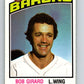 1976-77 O-Pee-Chee #362 Bob Girard  RC Rookie Cleveland Barons  V12878
