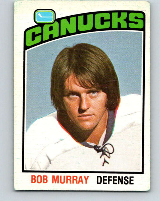 1976-77 O-Pee-Chee #363 Bob Murray  Vancouver Canucks  V12879