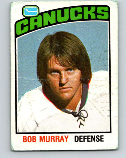 1976-77 O-Pee-Chee #363 Bob Murray  Vancouver Canucks  V12880
