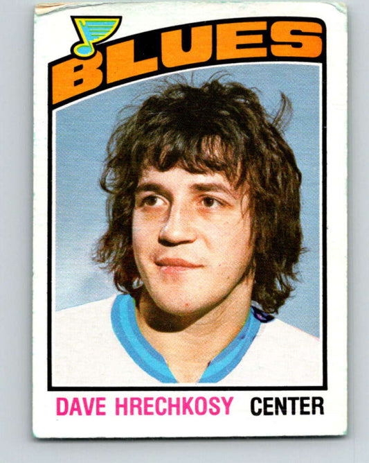 1976-77 O-Pee-Chee #364 Dave Hrechkosy  St. Louis Blues  V12882