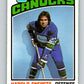 1976-77 O-Pee-Chee #366 Harold Snepsts  Vancouver Canucks  V12885