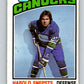 1976-77 O-Pee-Chee #366 Harold Snepsts  Vancouver Canucks  V12886