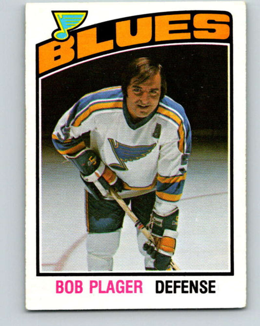 1976-77 O-Pee-Chee #369 Bob Plager  St. Louis Blues  V12894