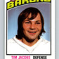 1976-77 O-Pee-Chee #370 Tim Jacobs  RC Rookie Cleveland Barons  V12898