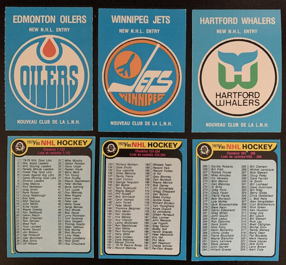 1979-80 O-Pee-Chee NHL Hockey Complete Set 1-396 Gretzky Rookie *0185