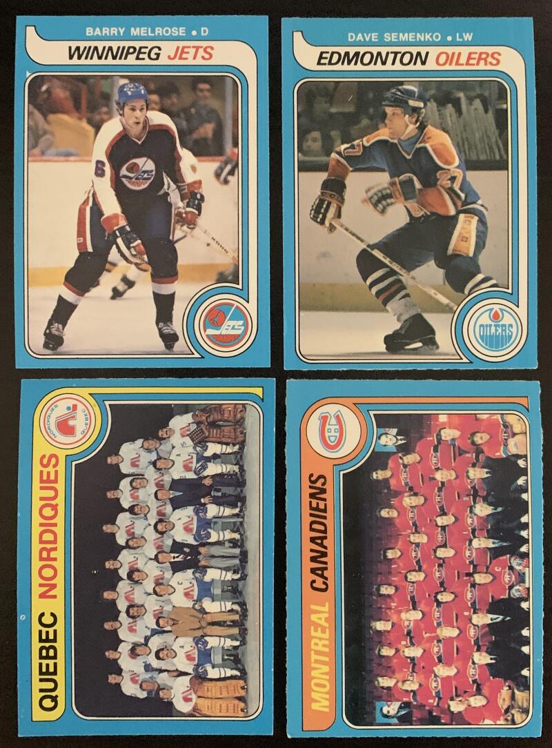 1979-80 O-Pee-Chee NHL Hockey Complete Set 1-396 Gretzky Rookie *0185