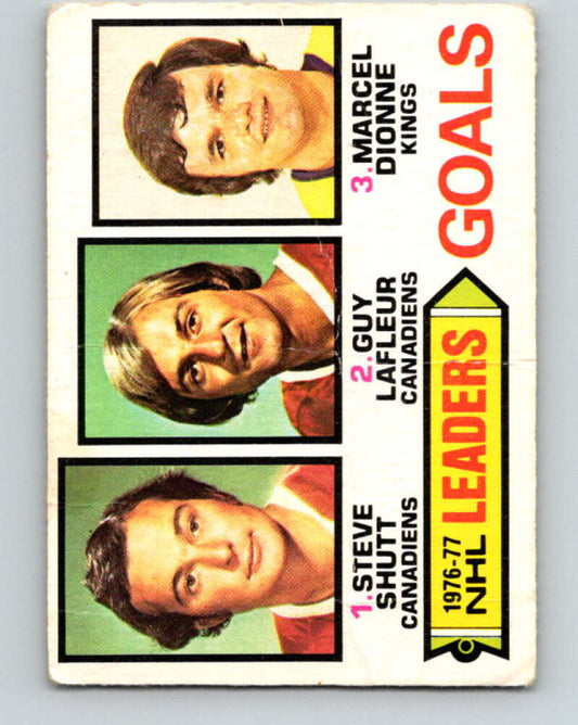 1977-78 O-Pee-Chee #1 Shutt/LaFleur/Dionne LL  V12933