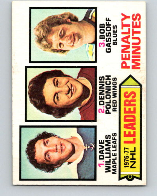 1977-78 O-Pee-Chee #4 Williams/Polonich/Gassoff LL V12942