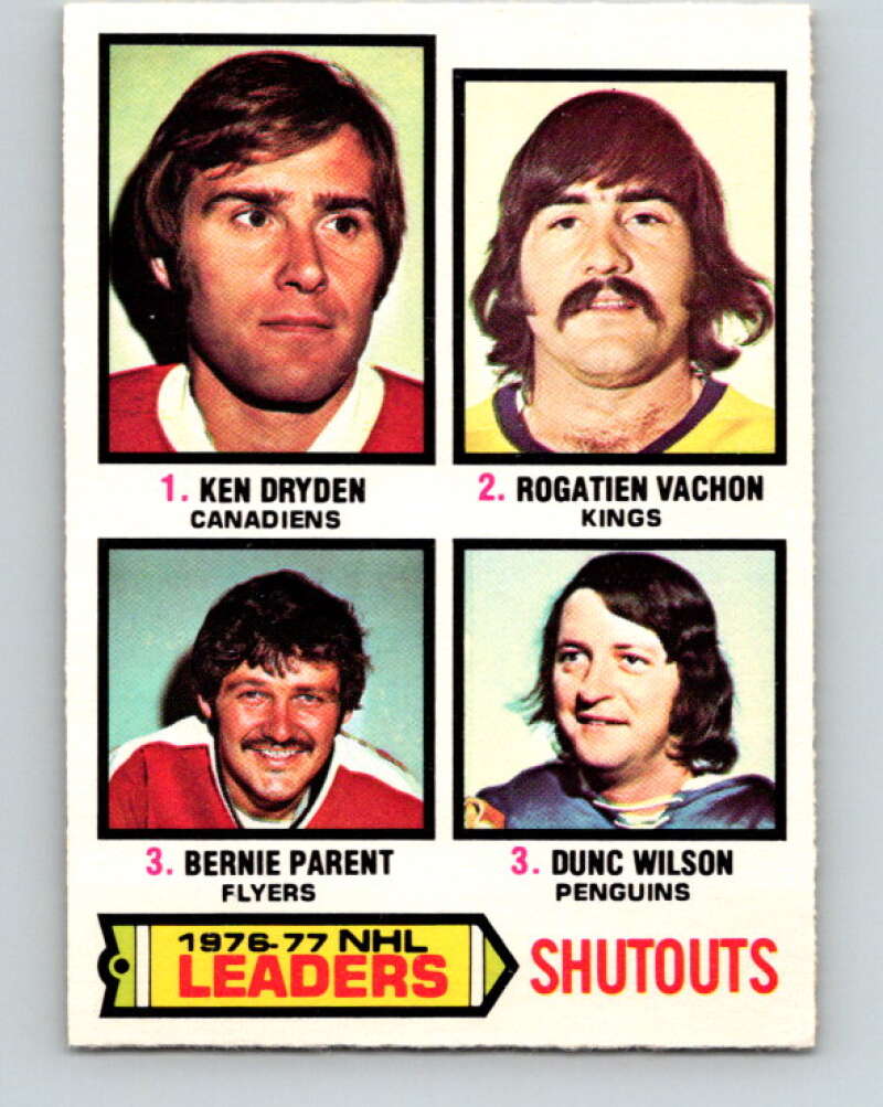 1977-78 O-Pee-Chee #8 Dryden/Vachon/Parent/Wilson LL  V12961