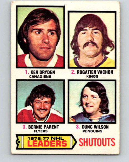 1977-78 O-Pee-Chee #8 Dryden/Vachon/Parent/Wilson LL  V12965