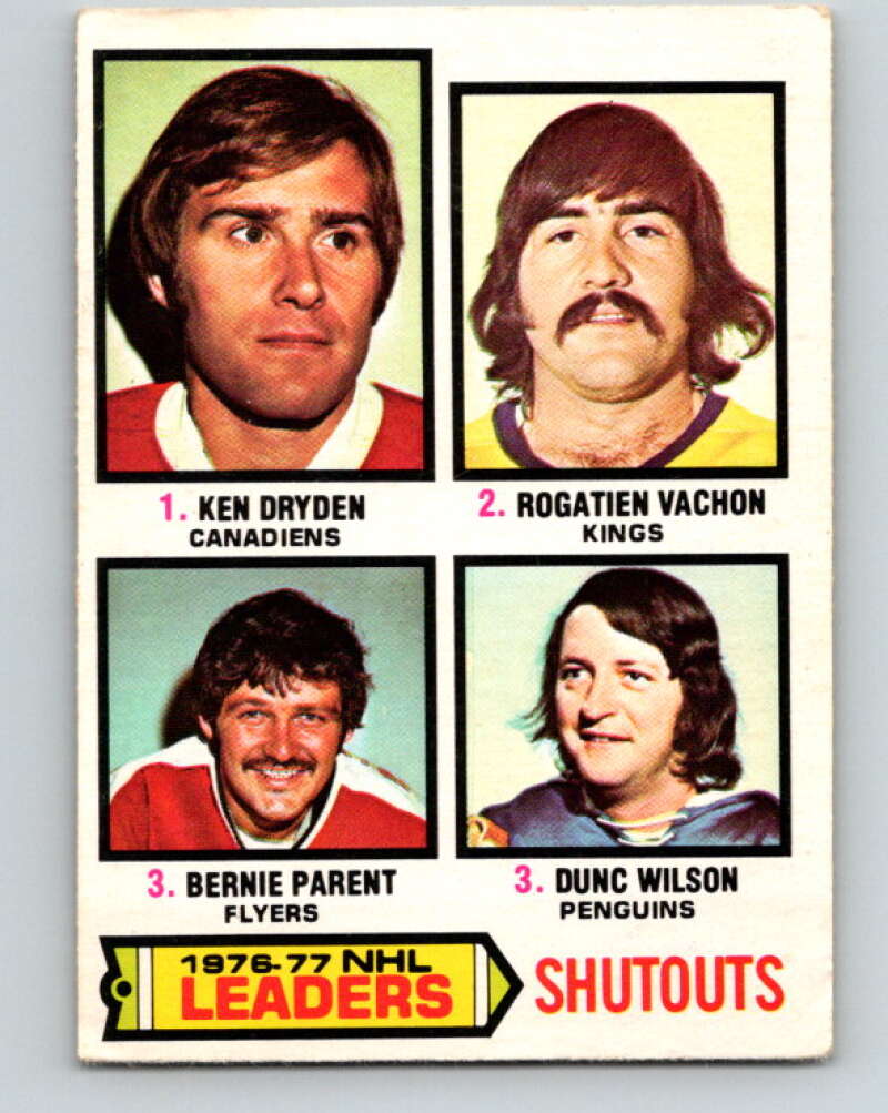 1977-78 O-Pee-Chee #8 Dryden/Vachon/Parent/Wilson LL  V12966