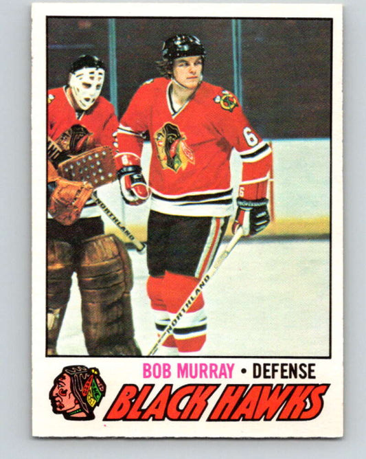 1977-78 O-Pee-Chee #12 Bob Murray  Chicago Blackhawks  V12987